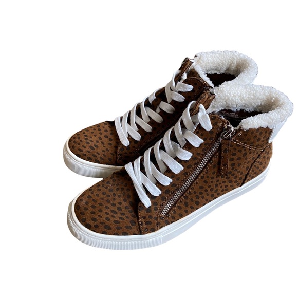 Target Ankle Boots Cheetah and Faux Fur Women’s 7.5 - Picture 2 of 7